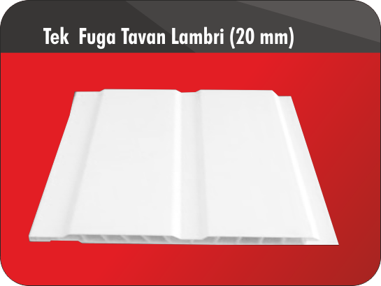 TEK FUGA TAVAN LAMBRİ (20)CM